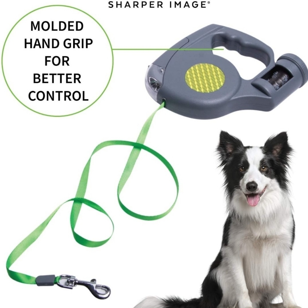 New! It has it all!!! 3 in 1 RETRACTABLE LEASH